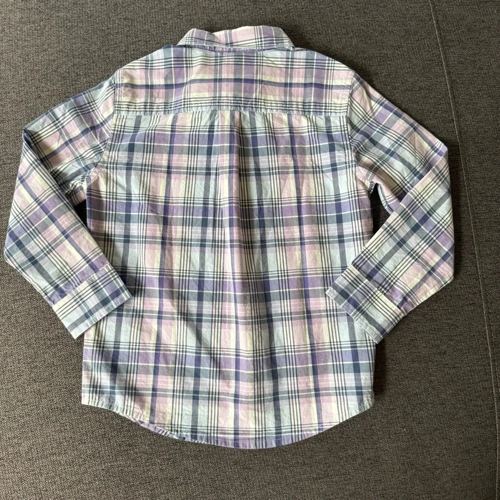 Gymboree cotton poplin plaid